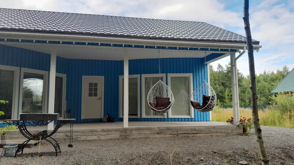 Сдам отличный дом в скандинавском стиле в поселке Ляскеля.