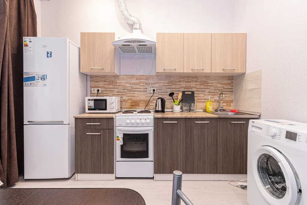 Квартира Уютная квартира с кофейней, пиццерией и магазинами во дворе — Краснодар