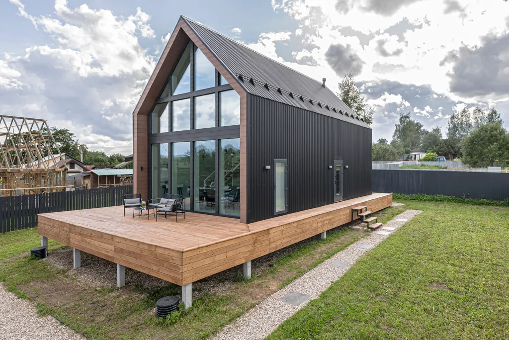 Коттедж Дом с характером для красивого отдыха! — Новодарьино