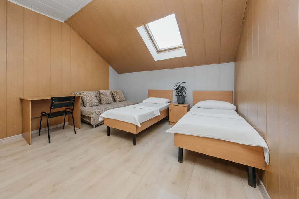 Семейный номер с 2-мя комнатами на 7 гостей