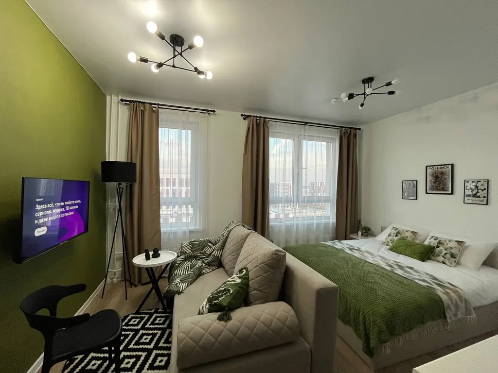 Квартира Квартира Комфортная студия в ЖК Пригород Лесное — Мисайлово