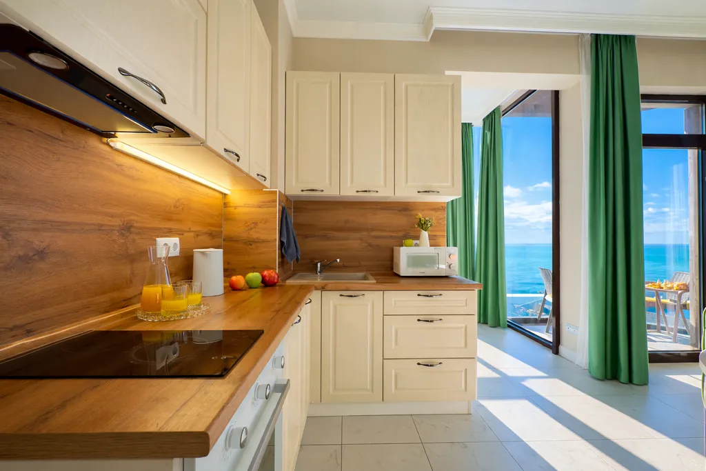 Квартира Квартира Люкс с видом на море и балконом — Лазаревское