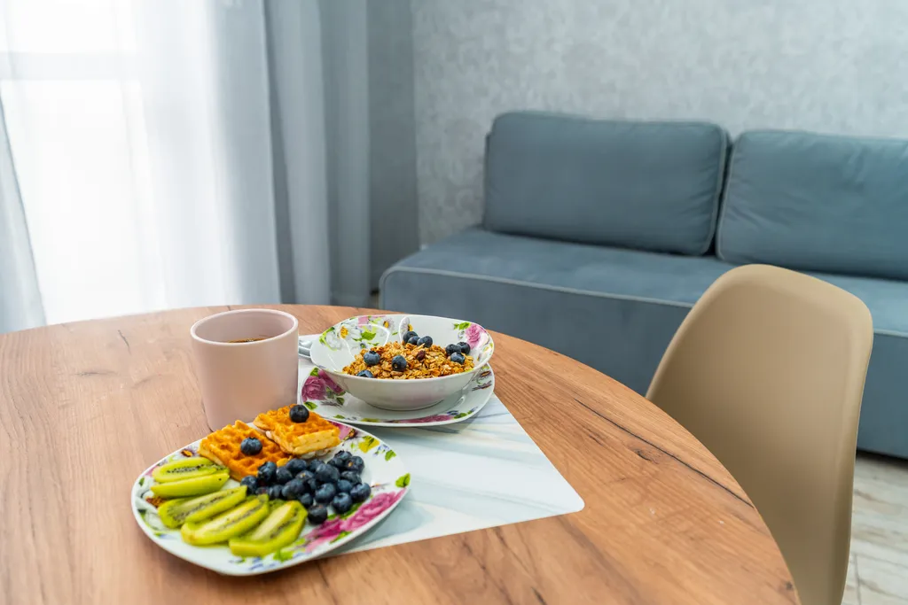 Уютная студия с видом на море