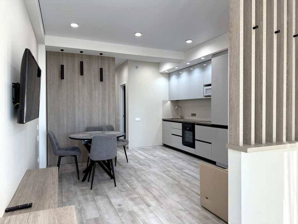 Квартира-студия с дизайнерским ремонтом