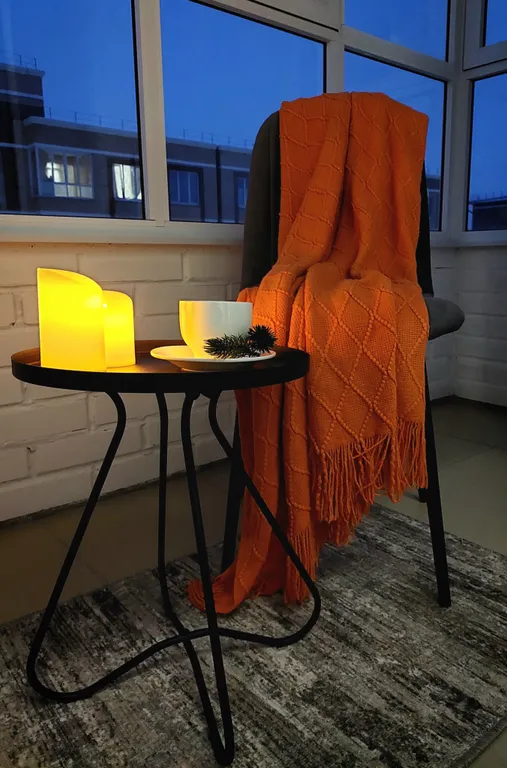 Квартира в современном экостиле с кондиционером