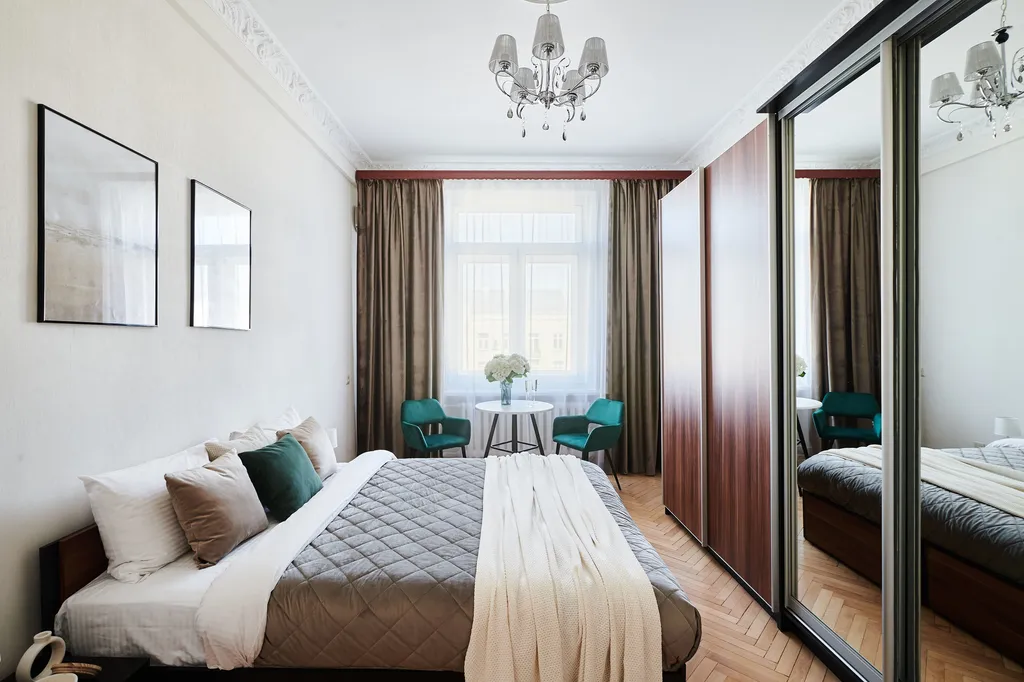 Квартира Квартира Евротрешка с видом на Тверскую — Москва