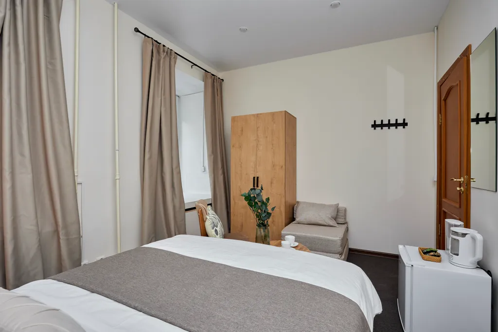 Квартира Квартира Трёхместный номер с 1 кроватью и раскладным креслом — Санкт-Петербург