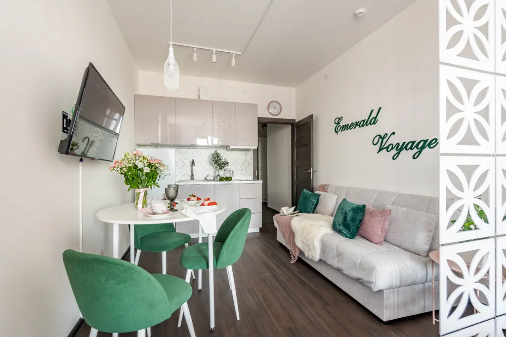 Квартира Квартира Emerald Voyage — Санкт-Петербург