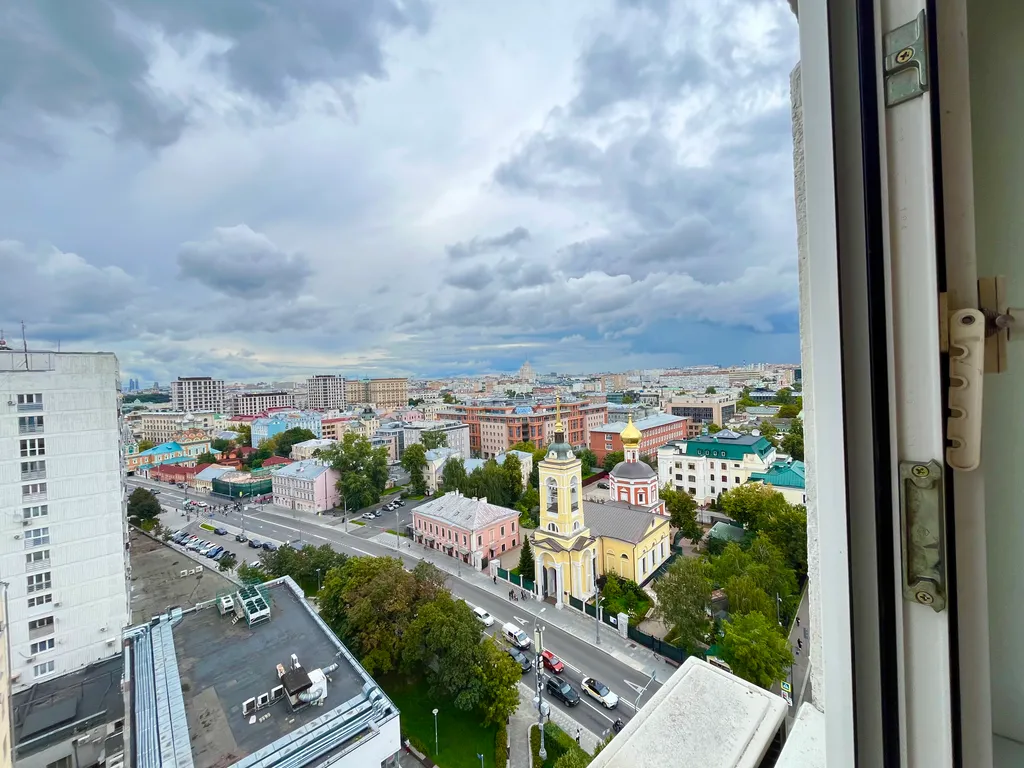 Квартира Квартира у метро Полянка, Панорама Замоскворечья — Москва