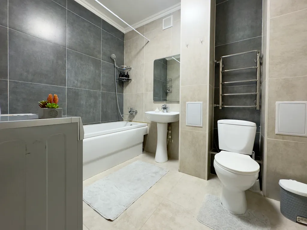 Квартира Open line abay, 2 комнаты в центре алматы — Алматы