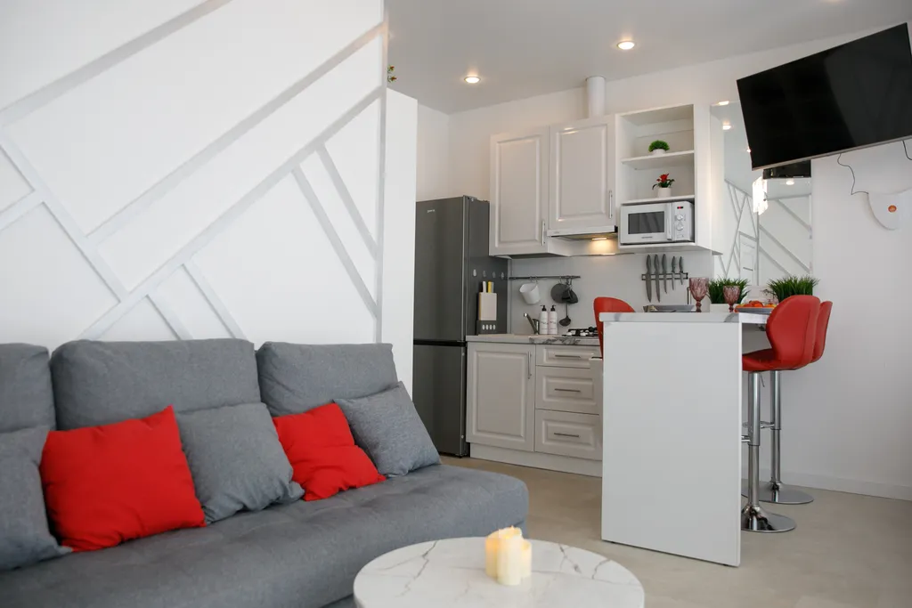 Солнечная гора -Сяпся Танхаус с панорамными окнами -1 спальней