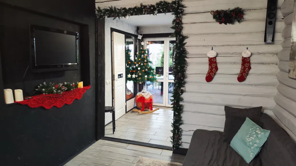 Лофтхаус у курорта завидово с костровищем и сауной