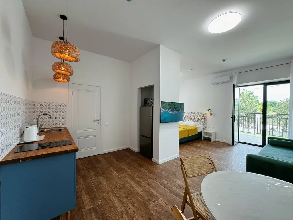 Квартира Квартира Уютный прованс студия 1 — Геленджик