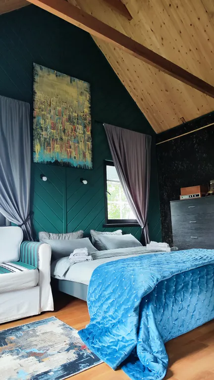 Лофтхаус у курорта завидово с костровищем и сауной