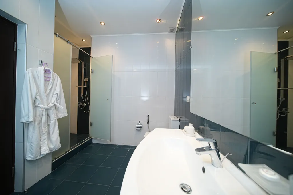 Семейные апартаменты с видом на город в центре