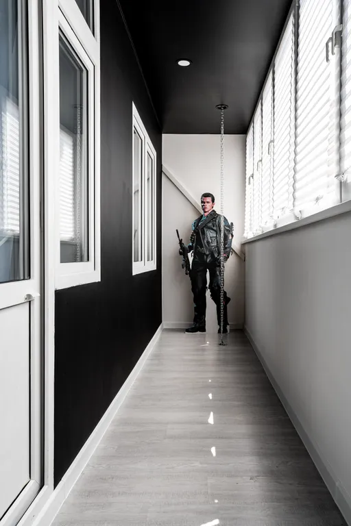 Квартира Просторная и стильная квартира в духе Terminator — Краснодар