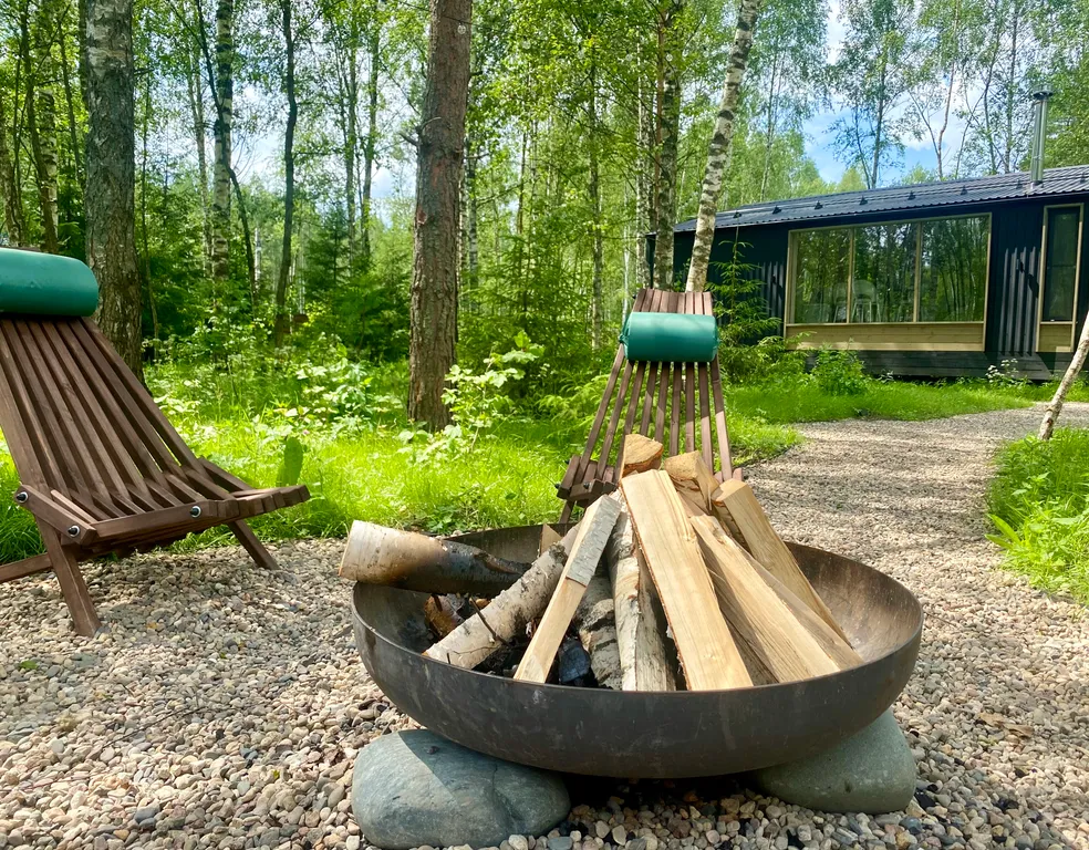 Коттедж Домик в лесу с сауной и купелью — Гжель