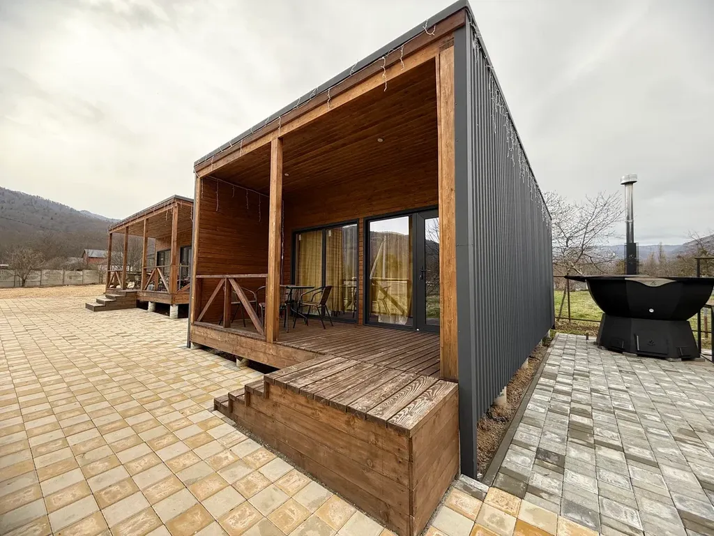 Дом 25m2 — чан, кухня, Wi-Fi