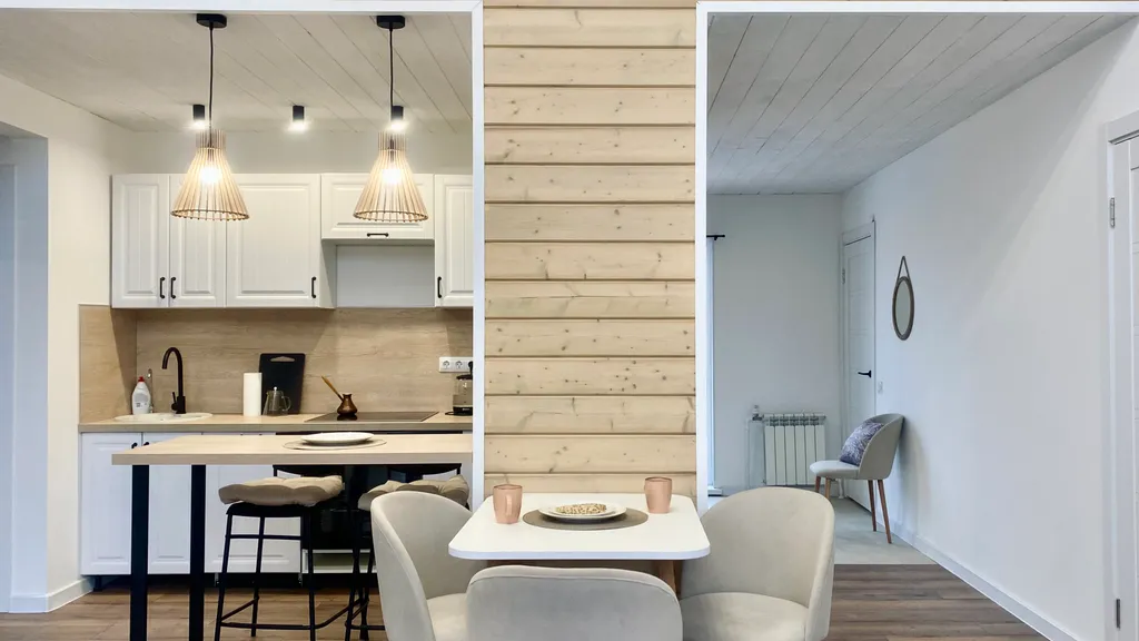 Тишина и релакс в новом уютном доме у леса