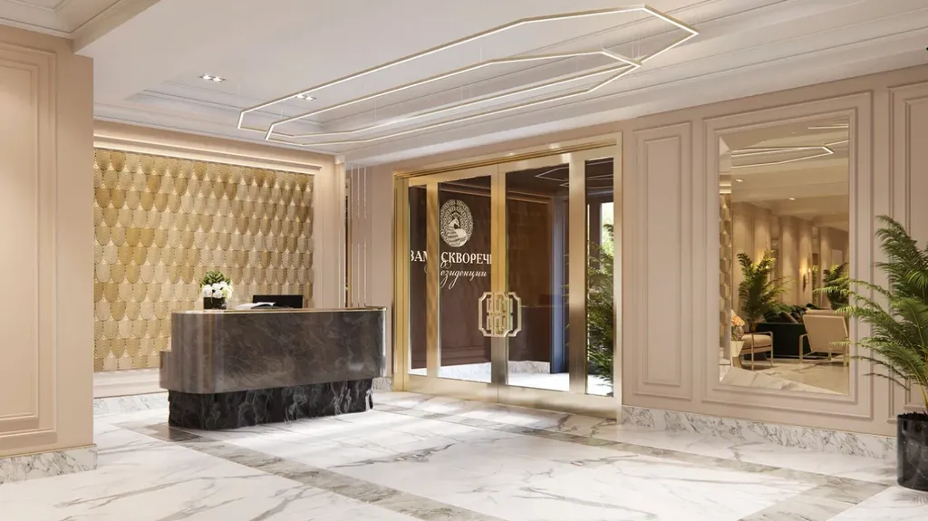 Lux апартамент с большой террасой в премиальном ЖК в 2-х км от Кремля