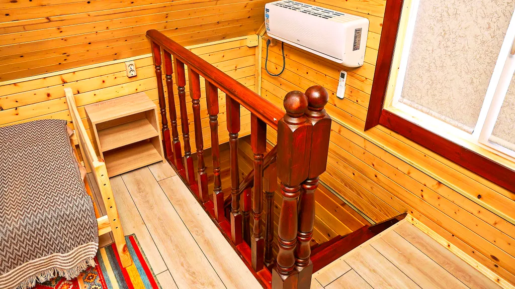 Эко коттедж с видом на море на 6 человек с отдельным двором