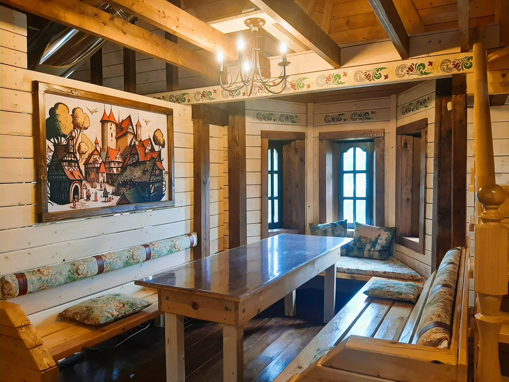 Коттедж с русской баней