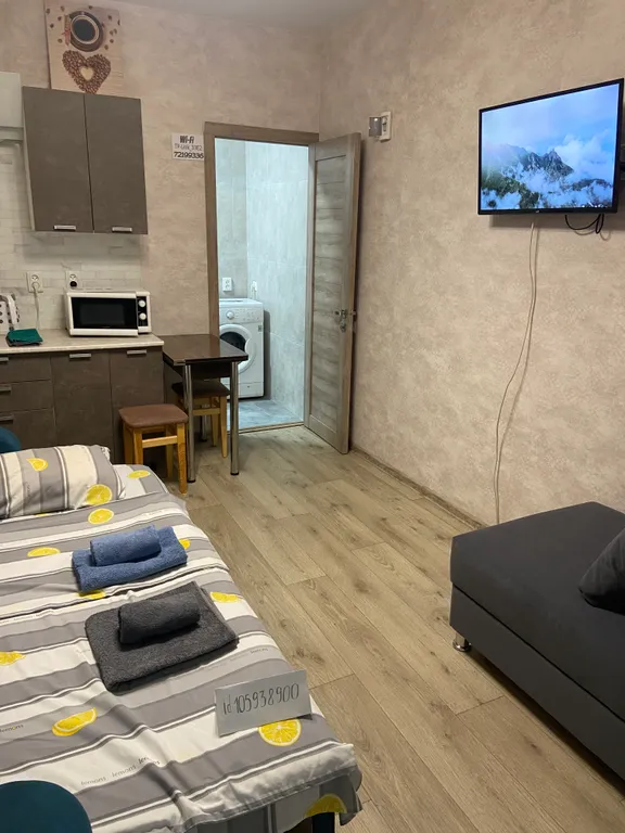 Квартира Уютная квартира-студия в хорошем районе — Джанкой