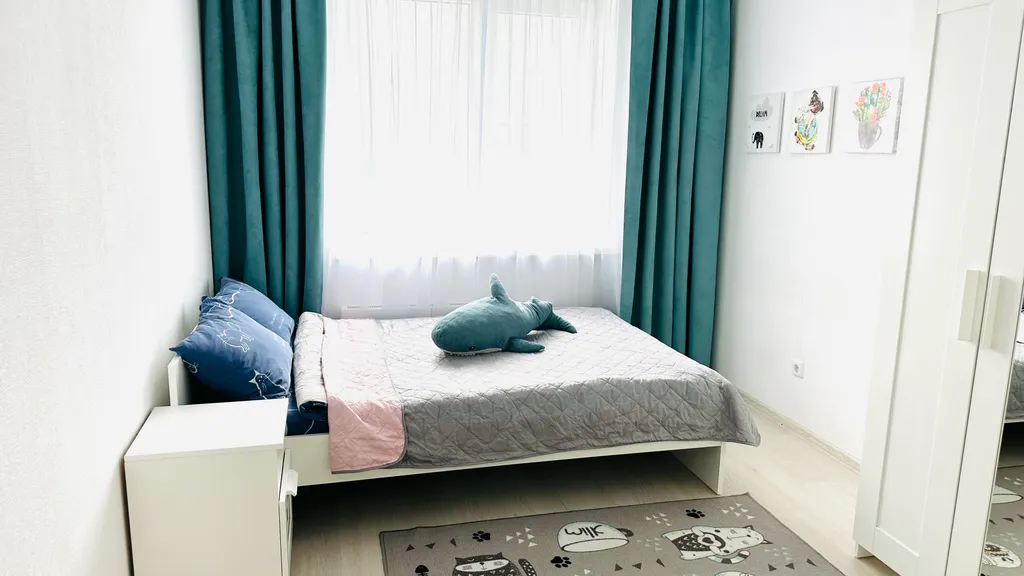 Просторная квартира с большой кухней-гостиной