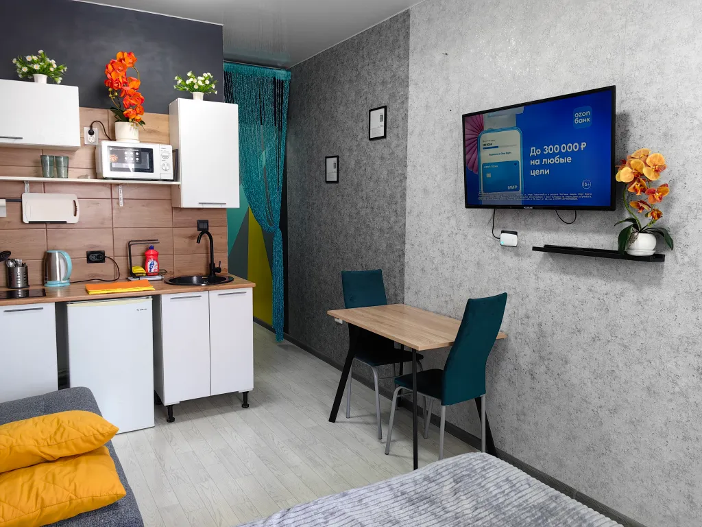 Уютная студия в ЖК Мега