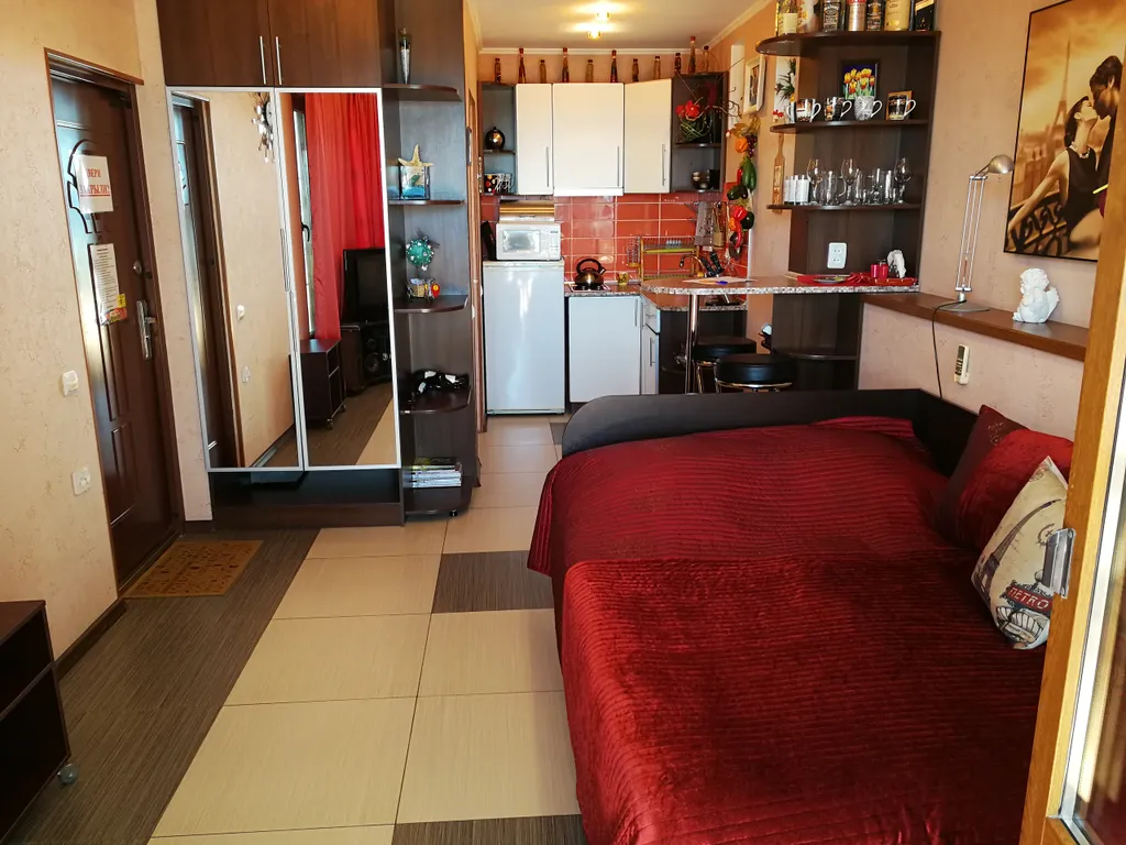 Студия с собственной террасой