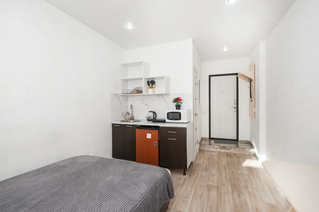 Квартира Уютная студия на 2 человек с бесконтактным заселением — Новосибирск