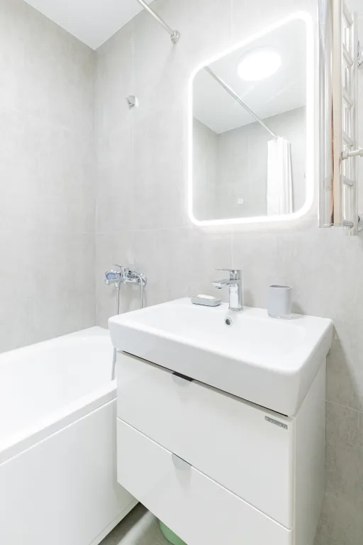 Новая квартира в нежных тонах