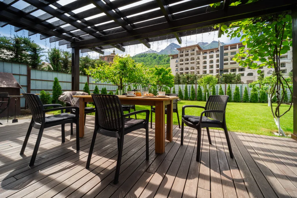 Шикарный коттедж с видом на сказочные горы в центре Красной поляны