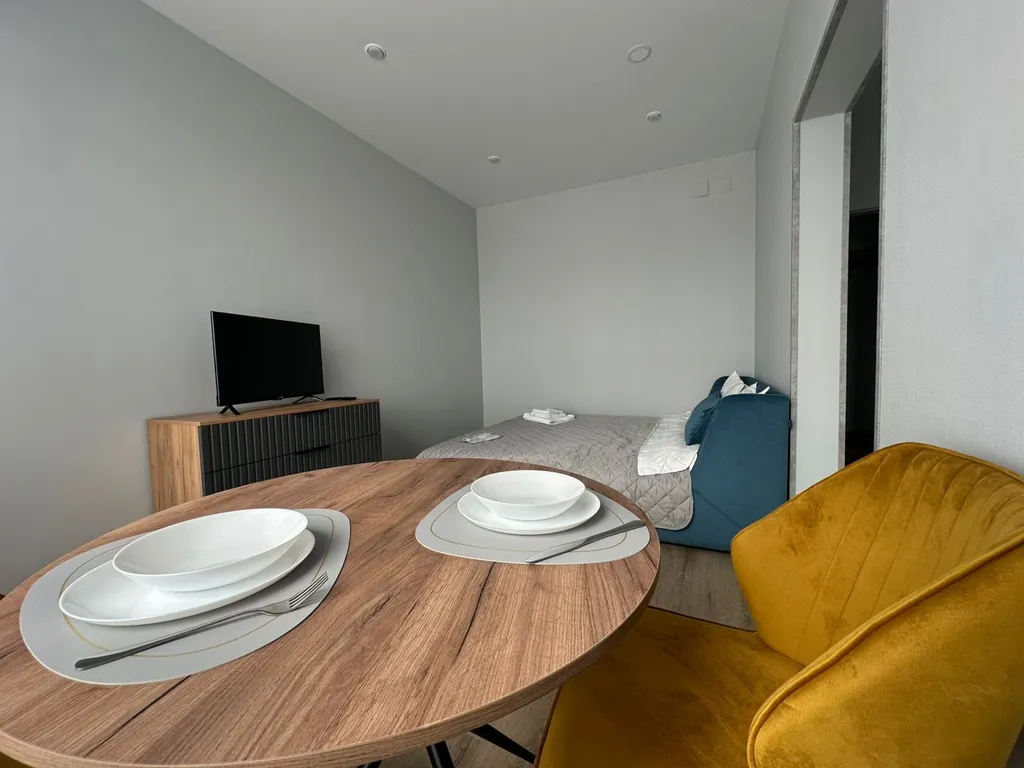 Уютная студия с балконом