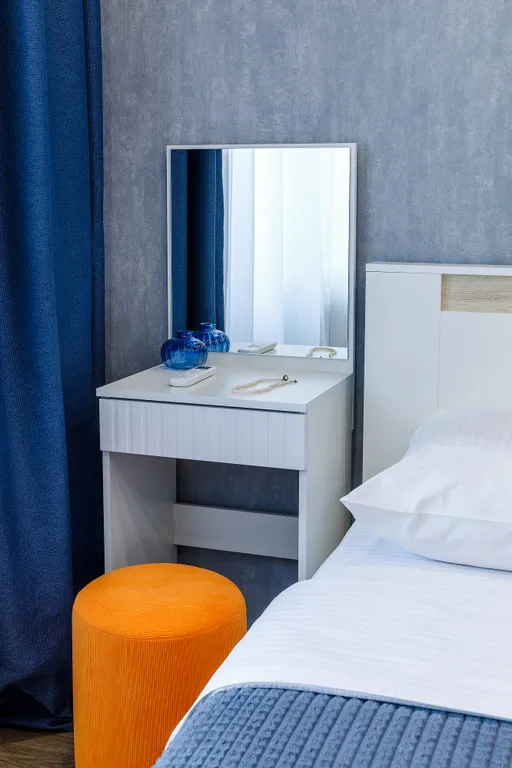 Апартаменты цвета индиго с видом на Суру