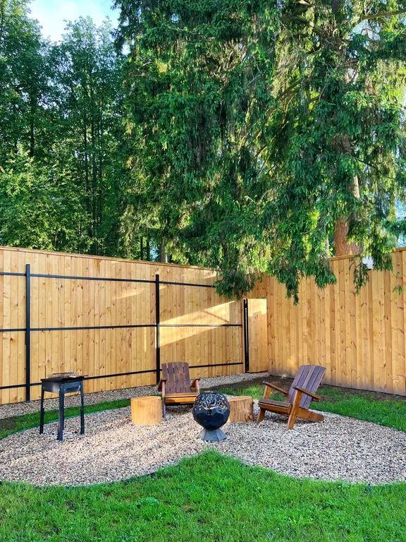 Втерем-ок: атмосферный дом с видом на лес, чан, баня на дровах, очаг