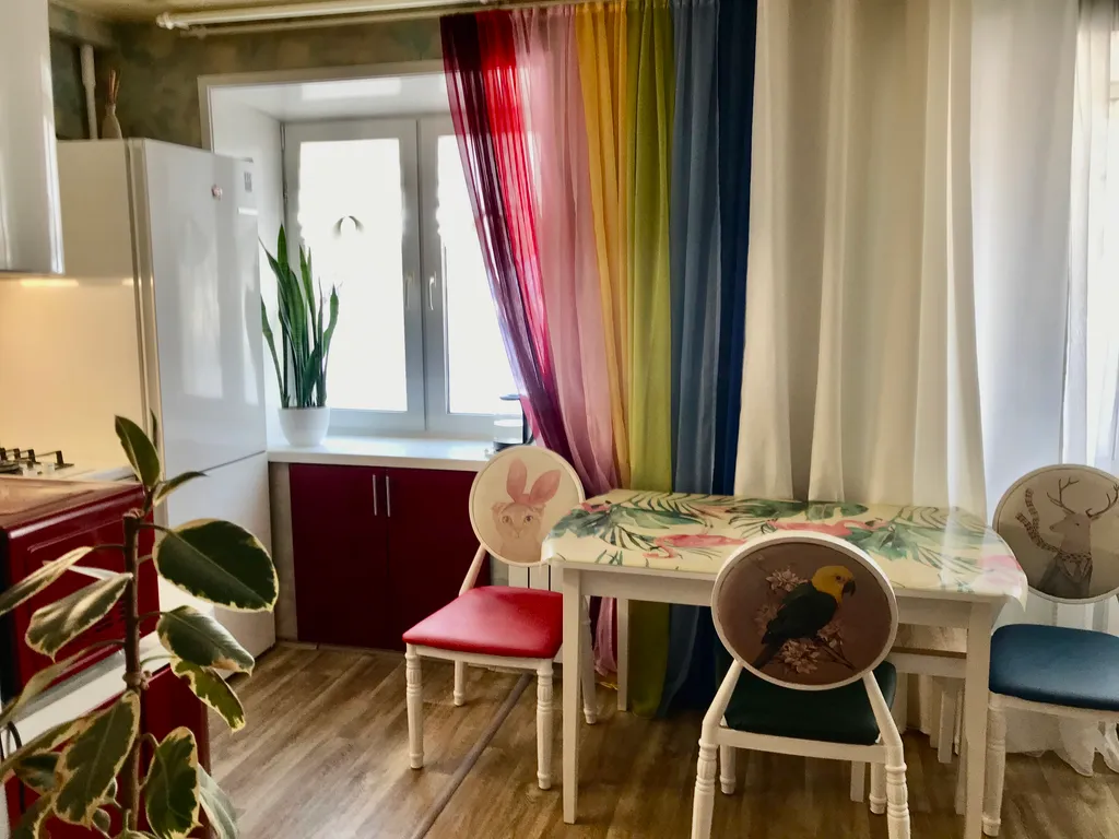 Светлая просторная двухкомнатная квартира