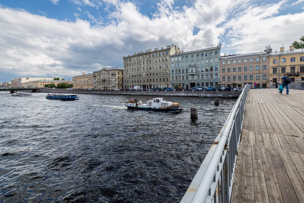Квартира Квартира Студия в новом доме в центре города — Санкт-Петербург