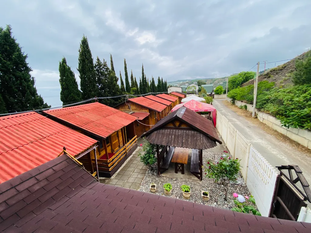 2-х местный домик с видом на море