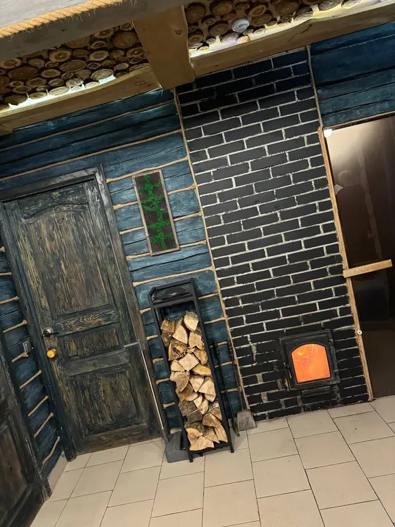 Дизайнерский коттедж из сруба