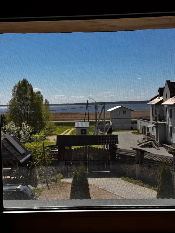 Апартаменты-студио с видом на озеро для 2 гостей на озере Дривяты