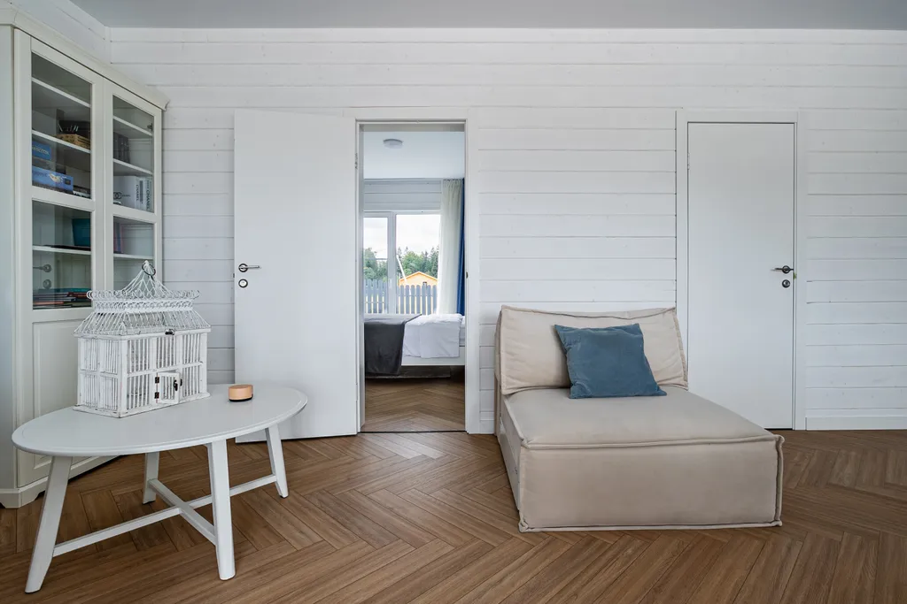 3 больших спальни и с/у с ванной, огромная кухня гостиная white house