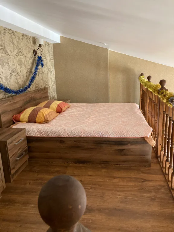 2х-уровневый апартамент, балкон с видом на горы