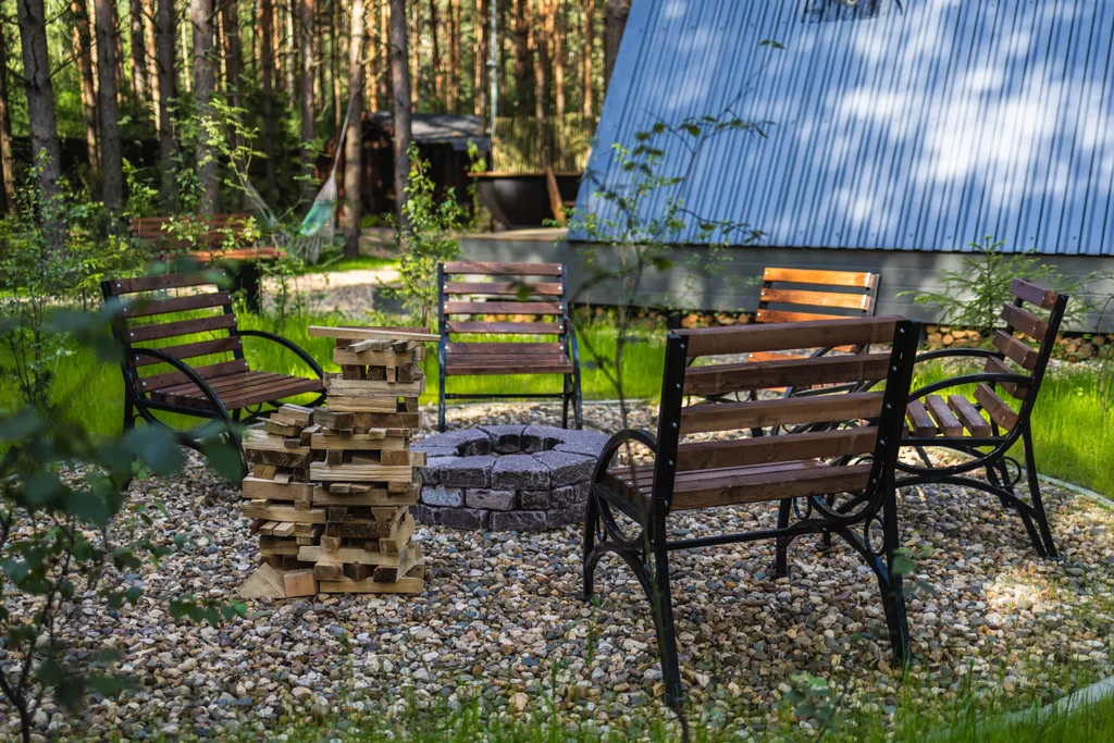 Коттедж Коттедж А-Фрейм грей — Павловский Посад