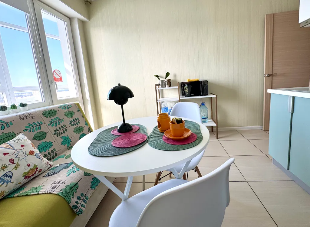 Уютная квартира на 23 этаже