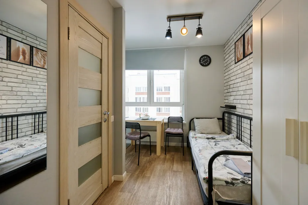 Квартира Квартира Уютная новая студия у метро — Москва