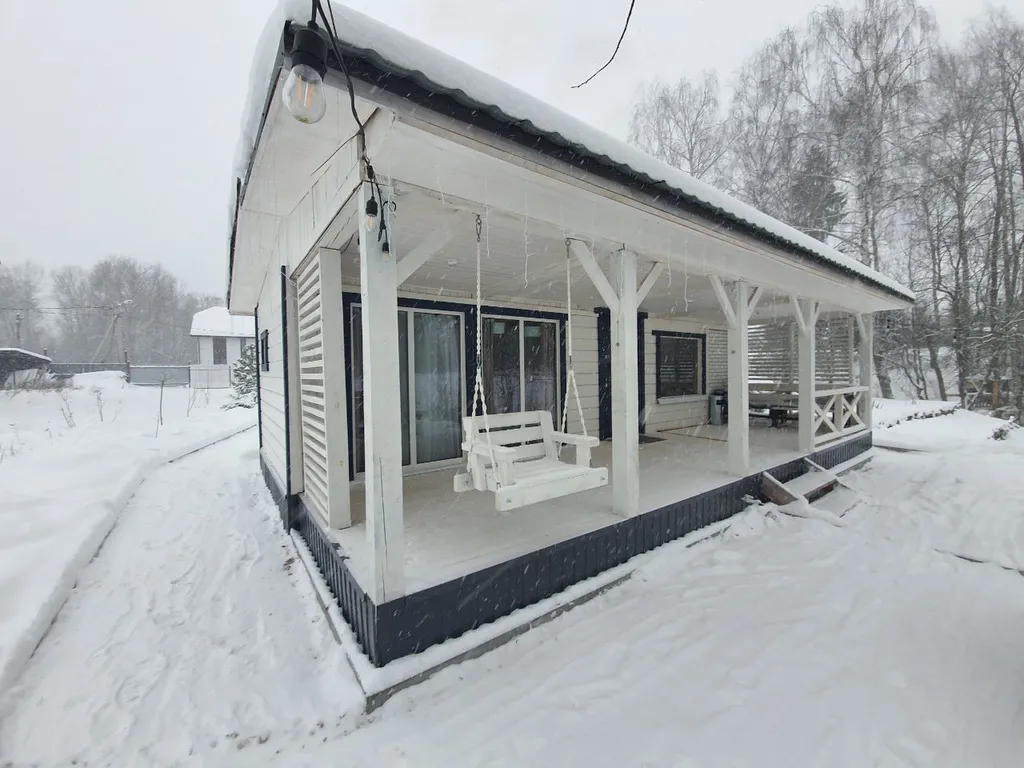 Коттедж Спа домик с баней и чаном в скандинавском стиле — аренда посуточно в Чехов