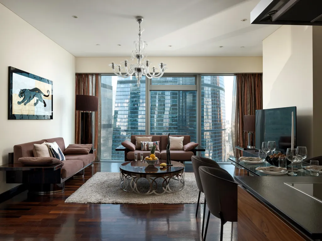 Элитная квартира skyline в Москва-сити