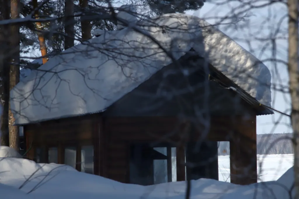 Дом 6 в лесу у реки