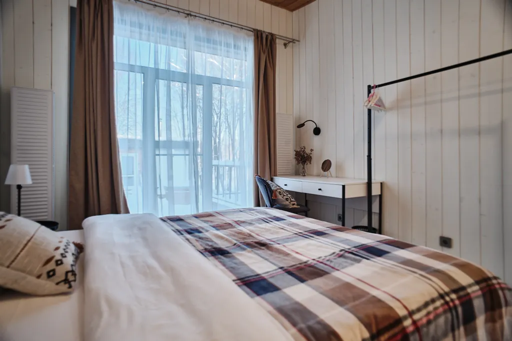 Медовый - дом с баней и чаном